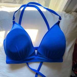 Royal Blue Bikini Top